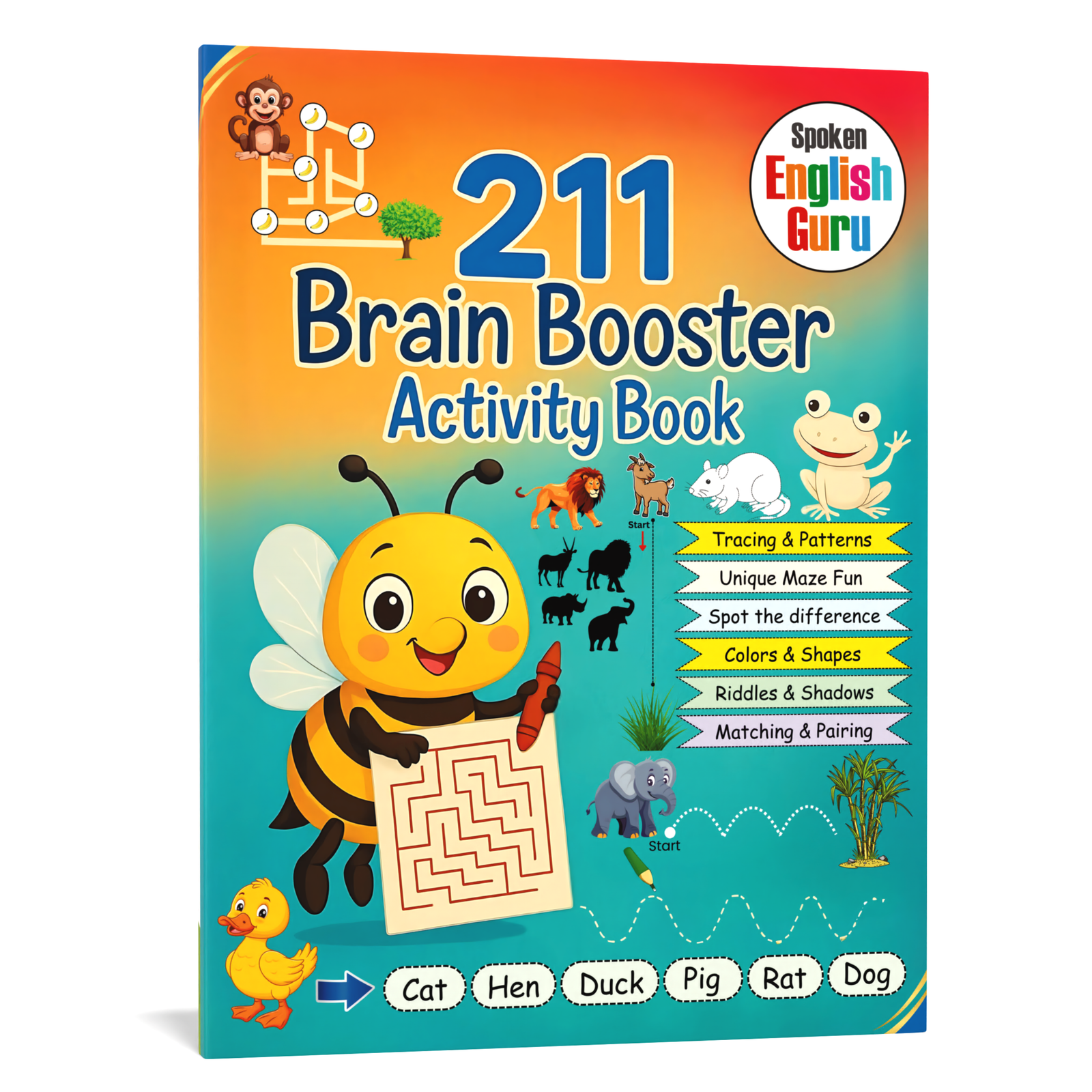 211 Brain Booster Activity Book for Children