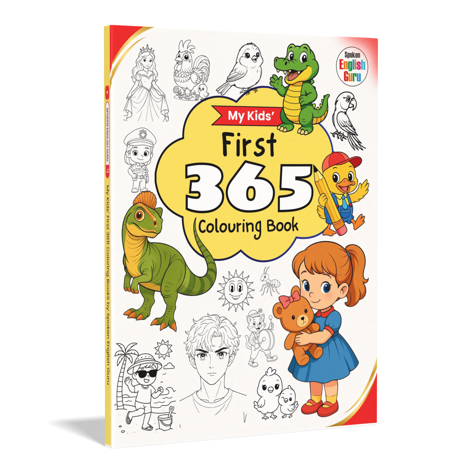 My Kids First 365 Colouring Book